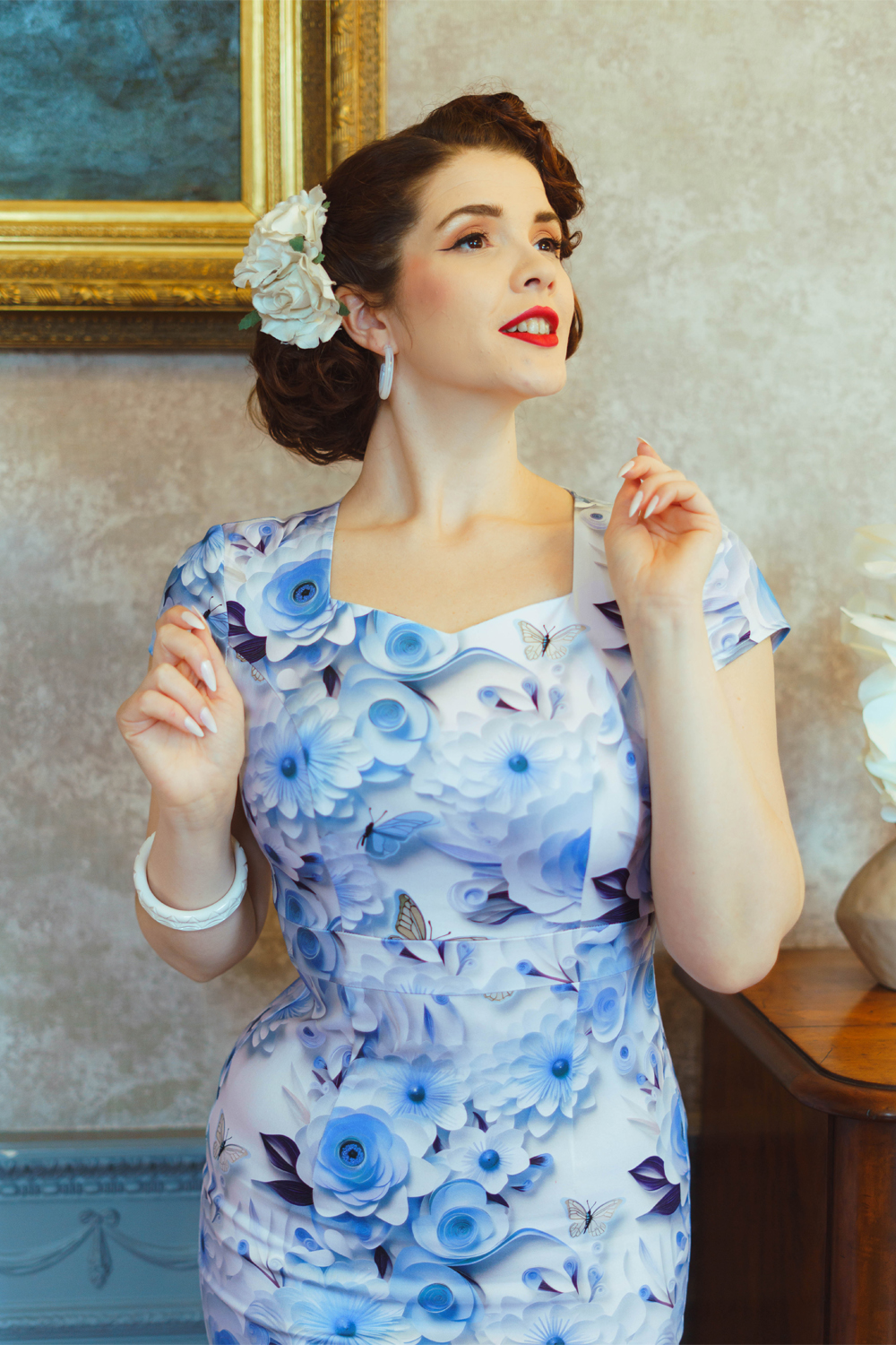 Celestine Bloom Wiggle Dress